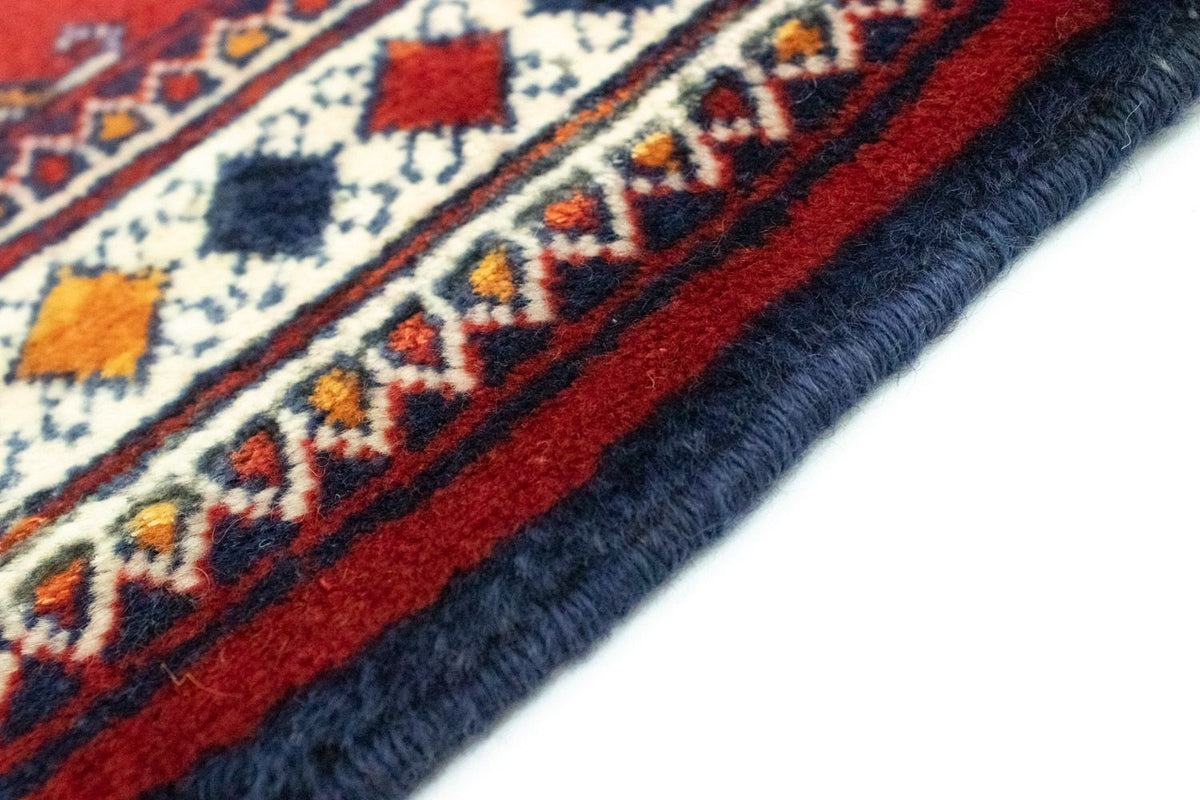 Turkaman Rug - 91 x 70 cm - red