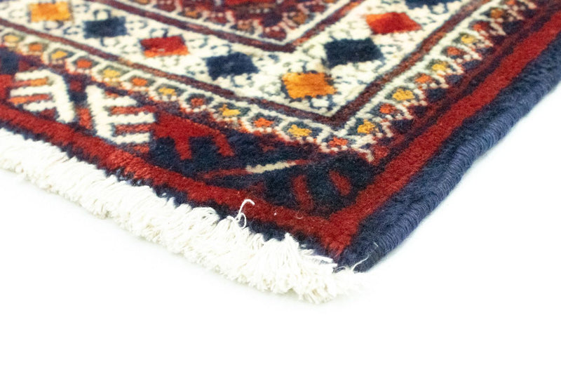Turkaman Rug - 91 x 70 cm - red