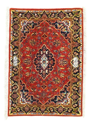 Perser Rug - Keshan - 98 x 70 cm - red