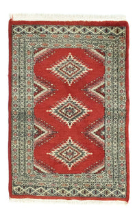 Pakistani Rug - 82 x 63 cm - red