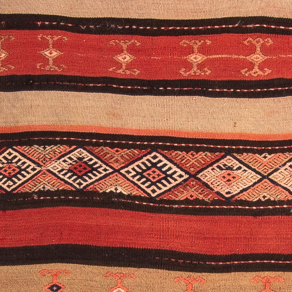 Runner Kelim Rug - Old - 315 x 95 cm - multicolored