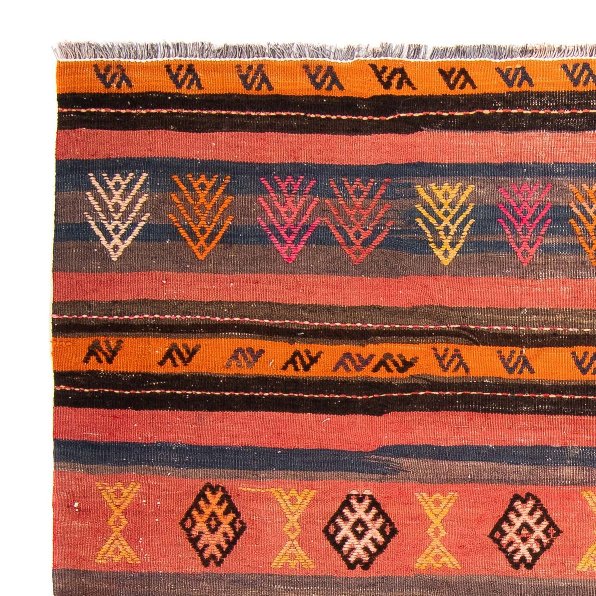 Kelim Rug - Old - 150 x 135 cm - multicolored