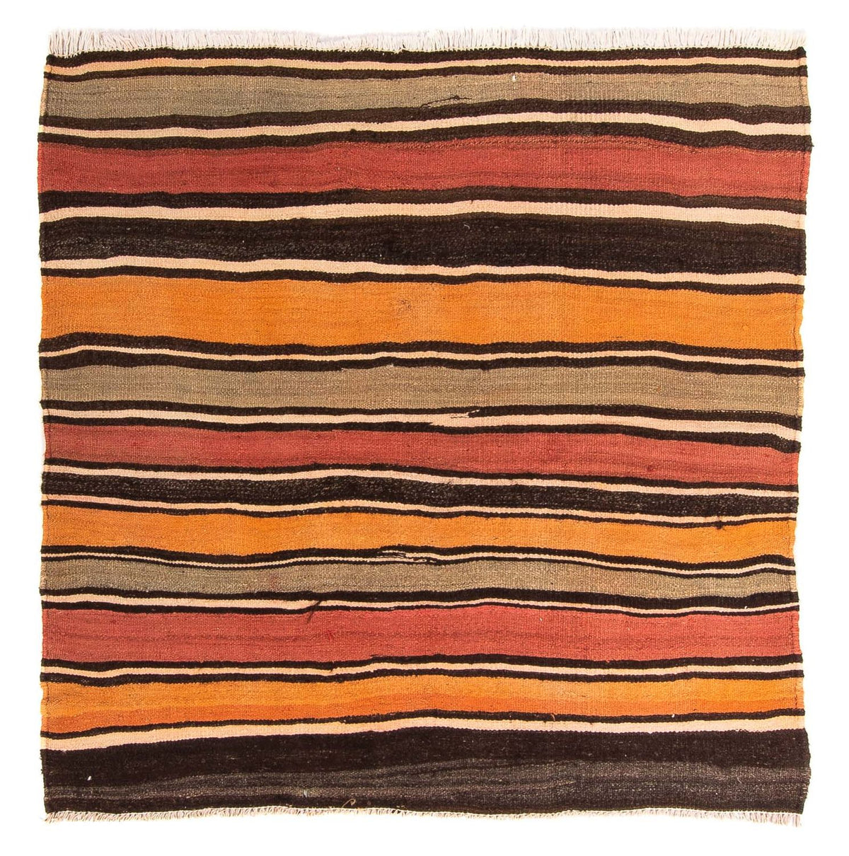 Kelim Rug - Old square  - 155 x 155 cm - multicolored