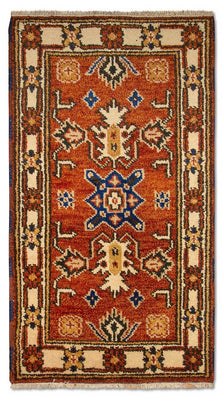 Oriental Rug - 125 x 63 cm - orange