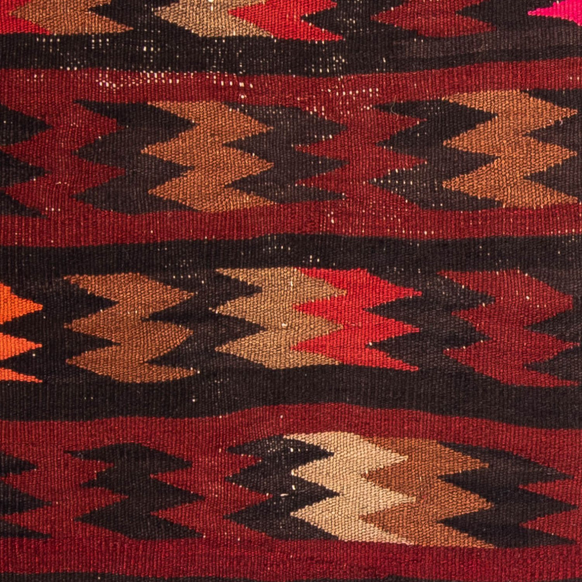 Kelim Rug - Old - 90 x 85 cm - multicolored