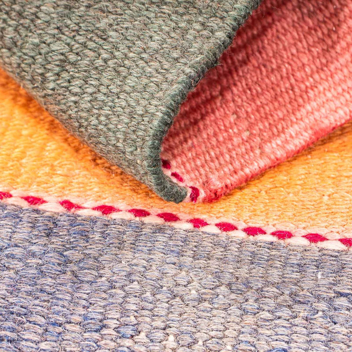 Kelim Rug - Old - 110 x 65 cm - multicolored