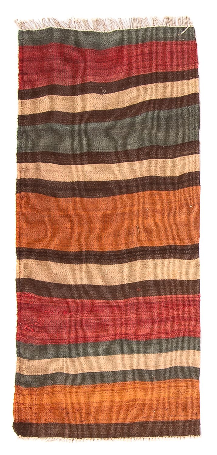Runner Kelim Rug - Old - 110 x 50 cm - multicolored