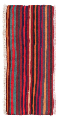 Runner Kelim Rug - Old - 105 x 45 cm - multicolored