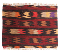 Kelim Rug - Old - 95 x 75 cm - multicolored