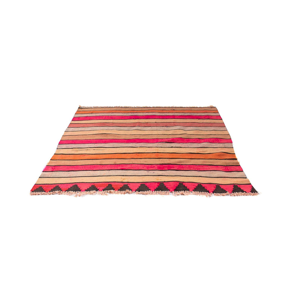 Kelim Rug - Old square  - 120 x 110 cm - multicolored