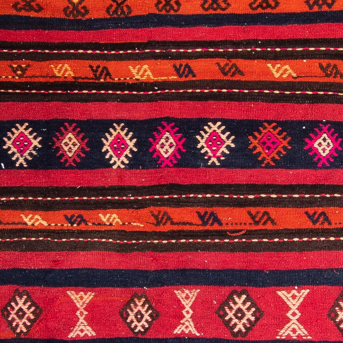 Kelim Rug - Old - 200 x 160 cm - multicolored