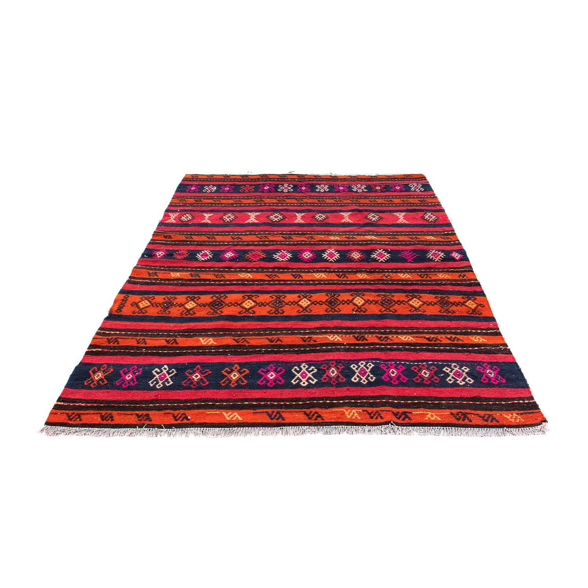 Kelim Rug - Old - 200 x 160 cm - multicolored