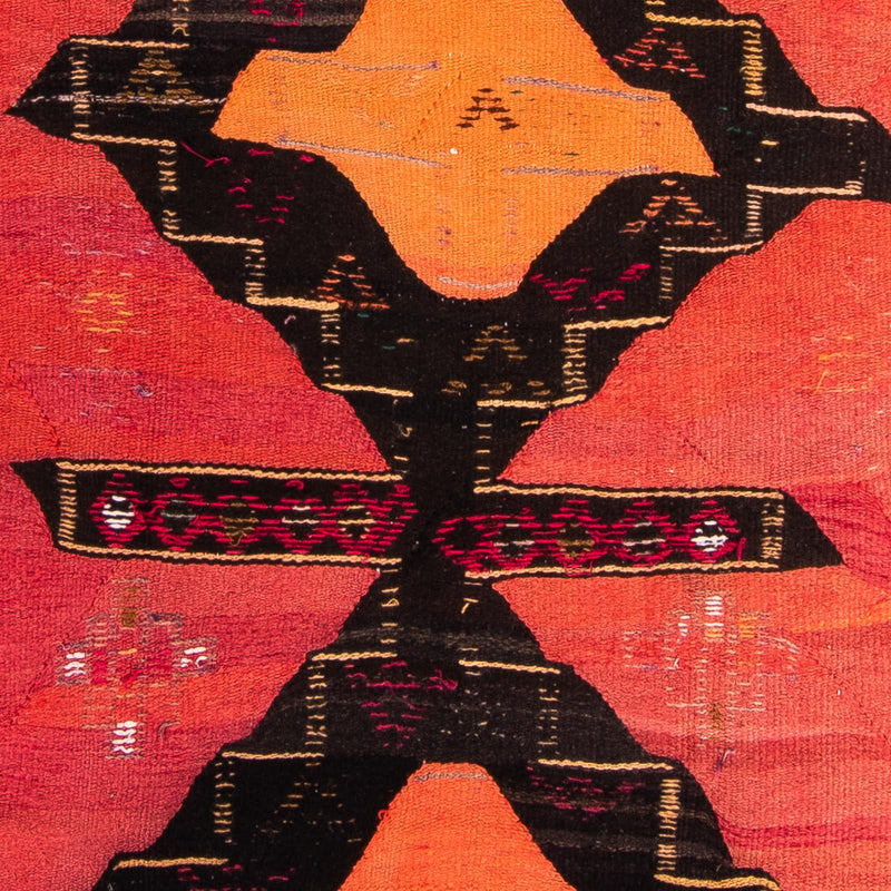 Runner Kelim Rug - Old - 365 x 150 cm - multicolored