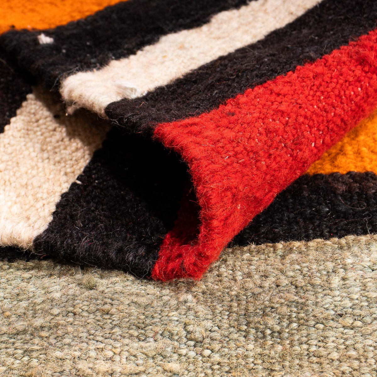 Kelim Rug - Old square  - 180 x 170 cm - multicolored