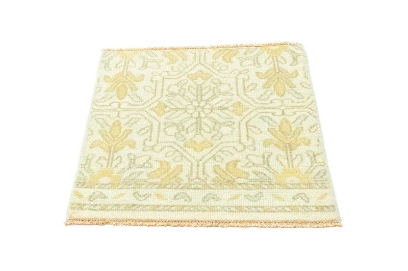 Designer Rug square  - 63 x 60 cm - beige