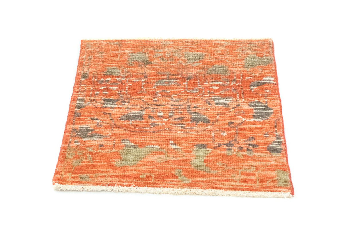 Designer Rug square  - 61 x 60 cm - orange