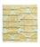 Designer Rug square  - 61 x 59 cm - gold