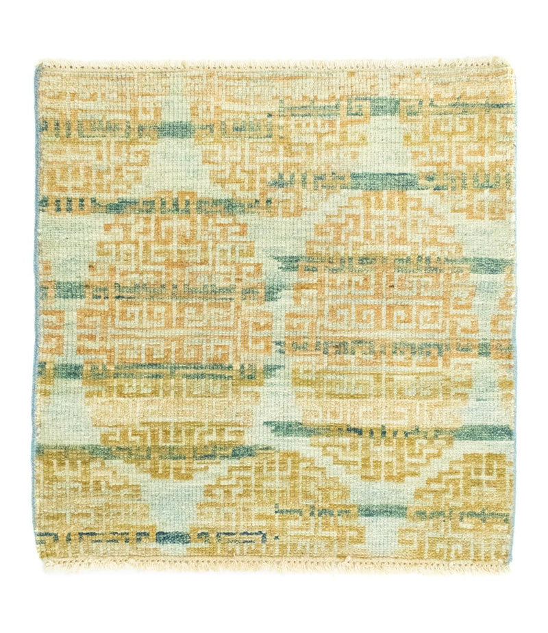 Designer Rug square  - 61 x 59 cm - gold