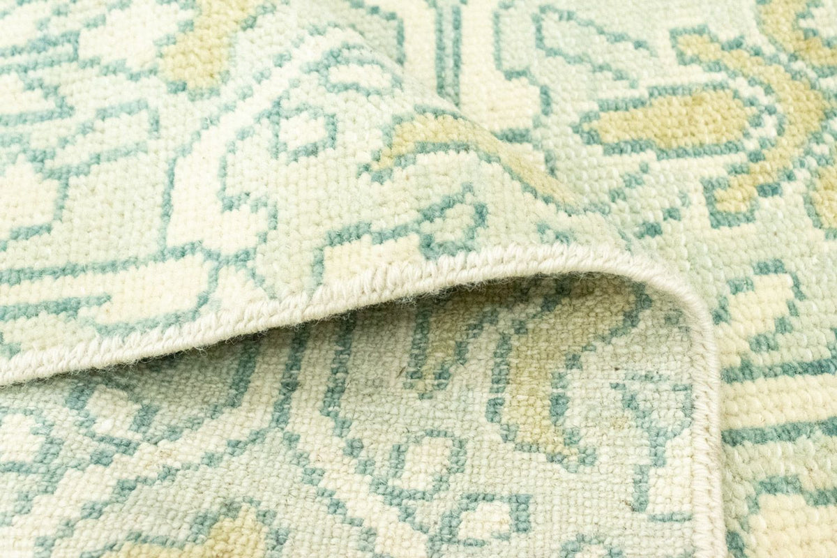 Designer Rug - 90 x 60 cm - light green