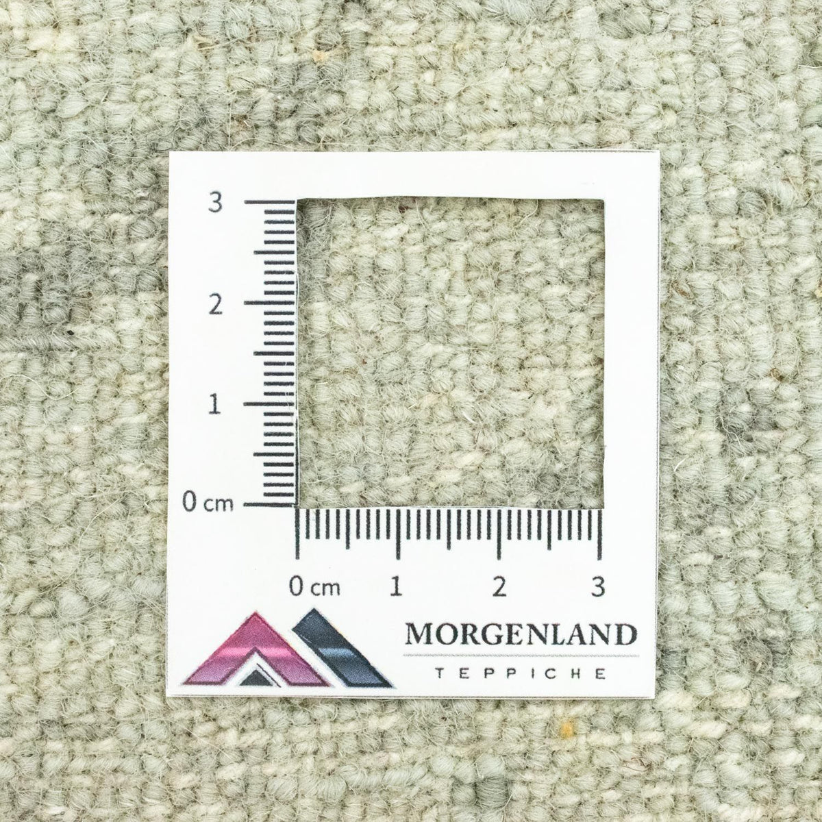 Designer Rug square  - 60 x 60 cm - light green