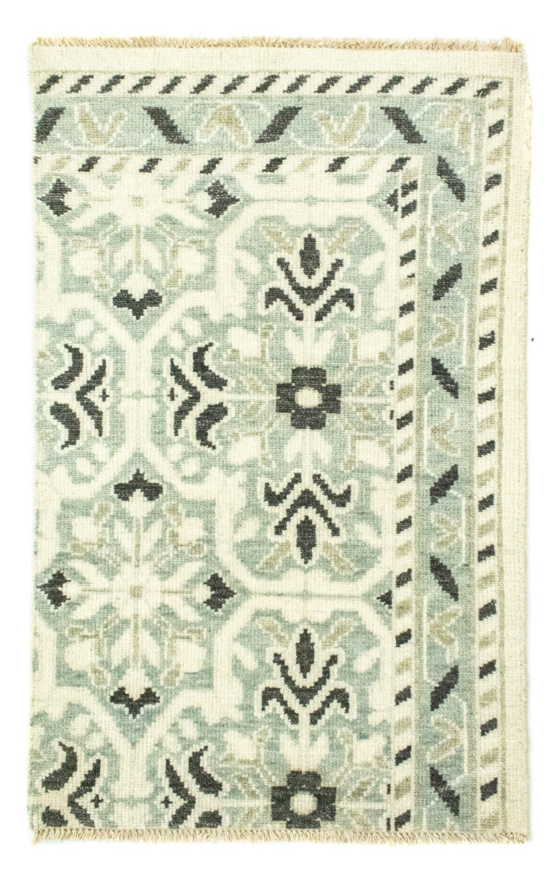 Wool Rug - 93 x 60 cm - light green