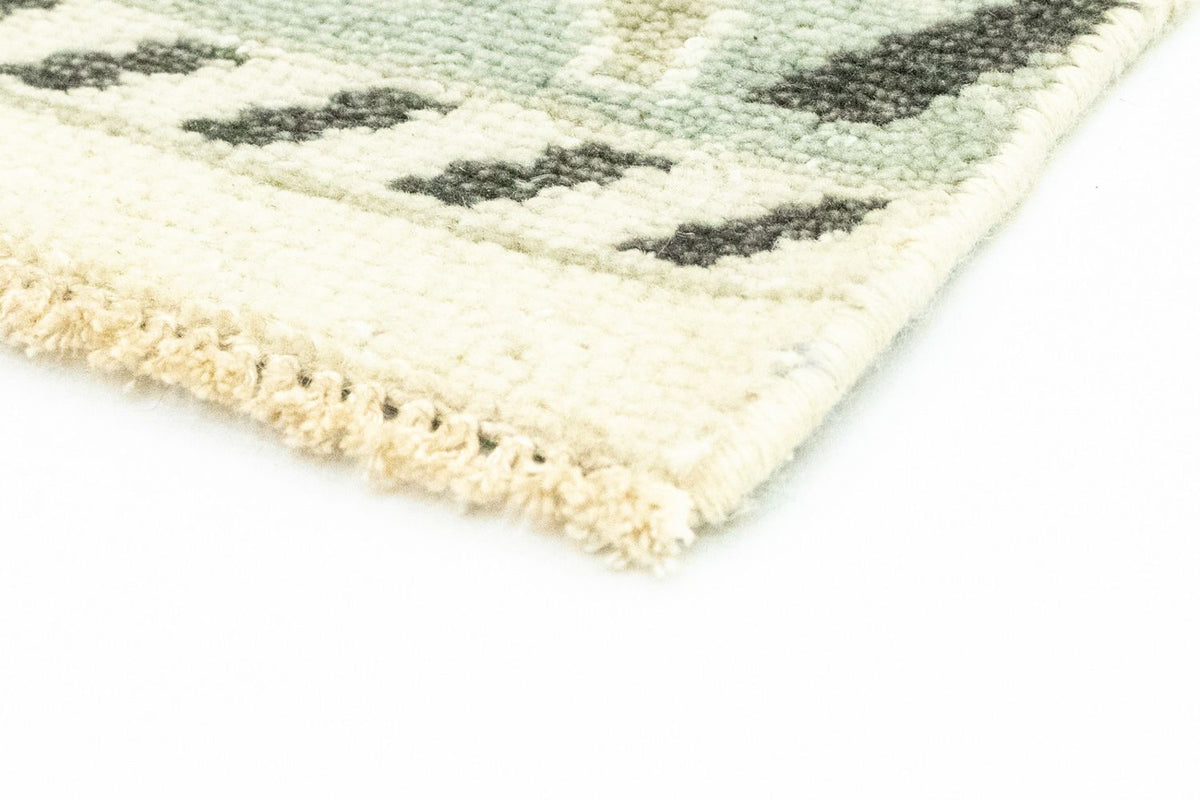 Wool Rug - 93 x 60 cm - light green