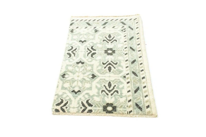Wool Rug - 93 x 60 cm - light green