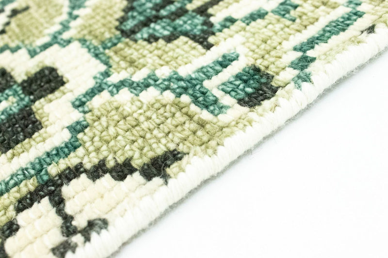 Wool Rug - 87 x 64 cm - green