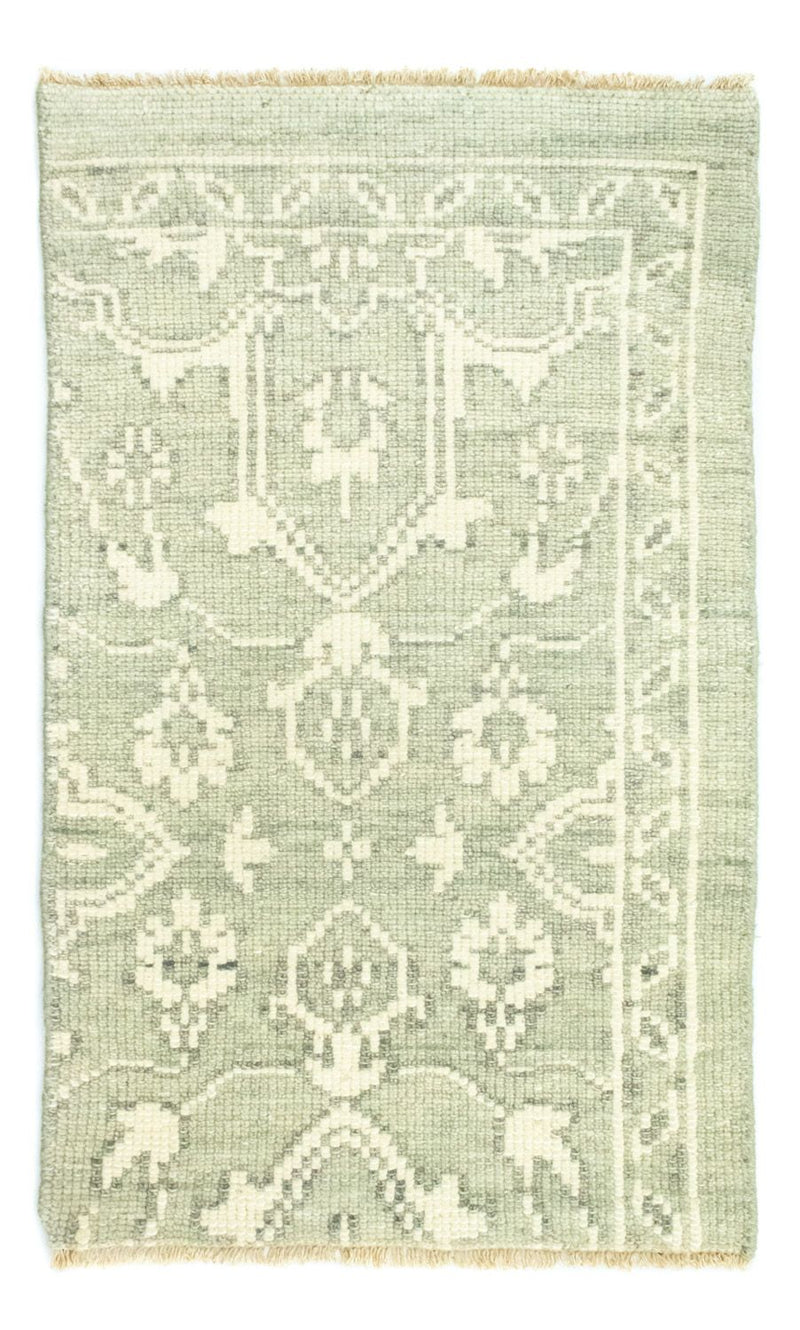 Wool Rug - 90 x 55 cm - green