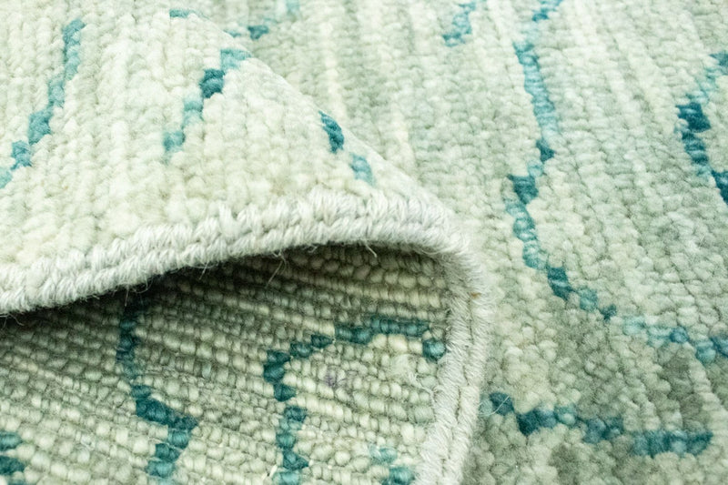 Designer Rug - 90 x 62 cm - green