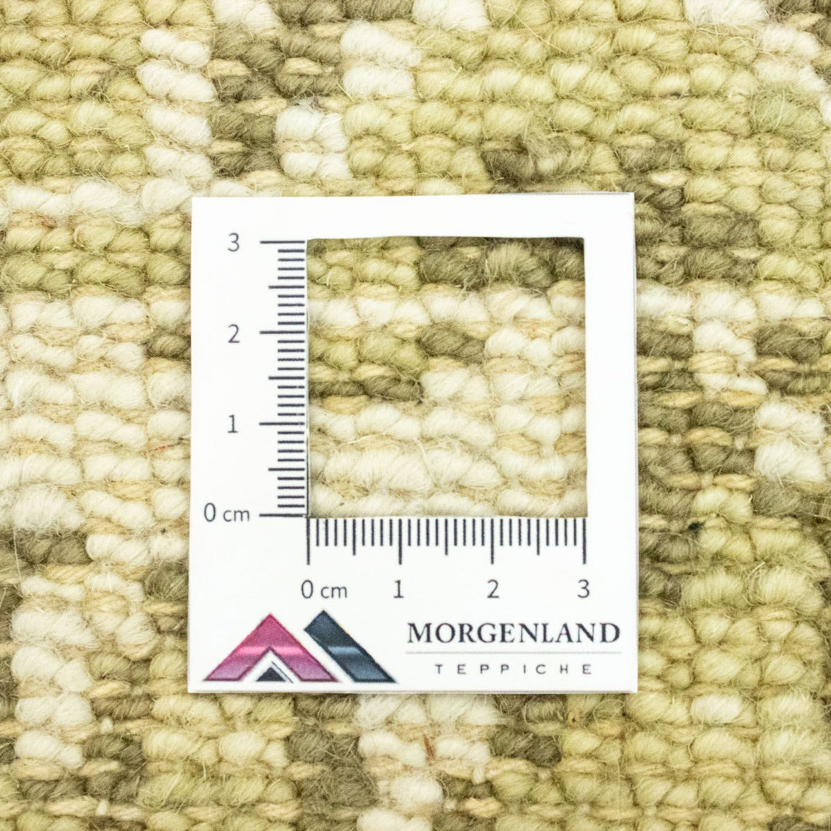Wool Rug - 100 x 60 cm - light green