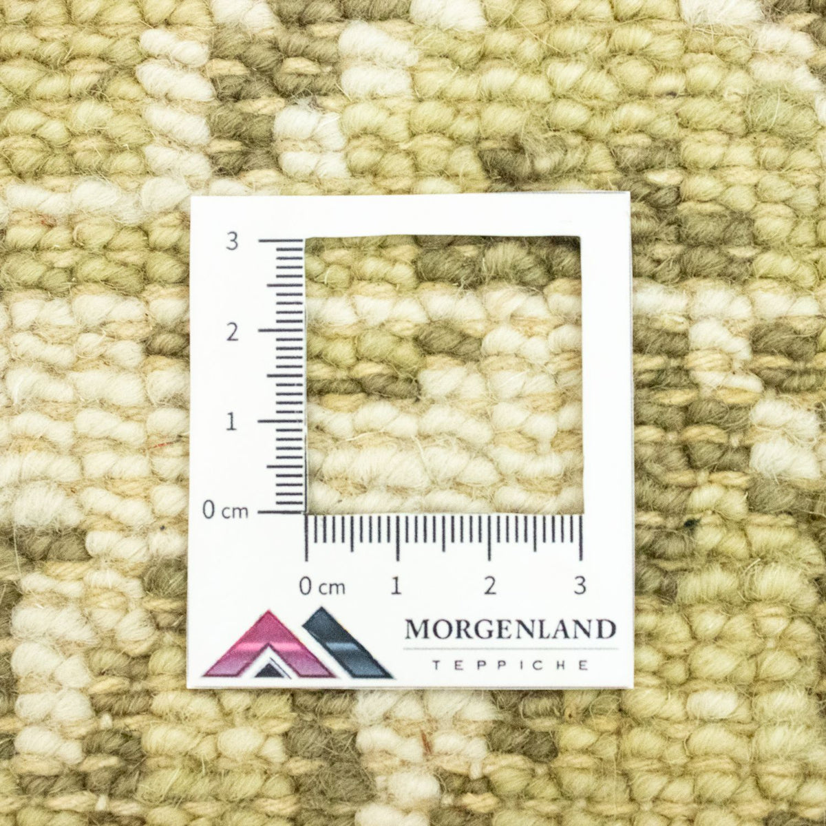 Wool Rug - 100 x 60 cm - light green