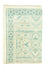 Designer Rug - 95 x 62 cm - light blue