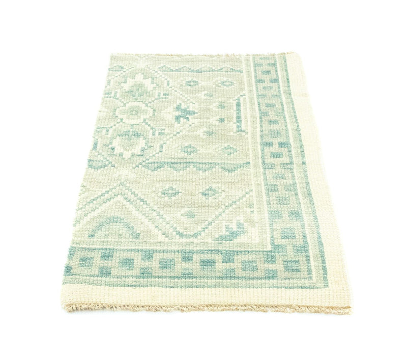 Designer Rug - 95 x 62 cm - light blue