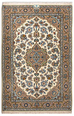 Perser Rug - Keshan - 125 x 79 cm - beige