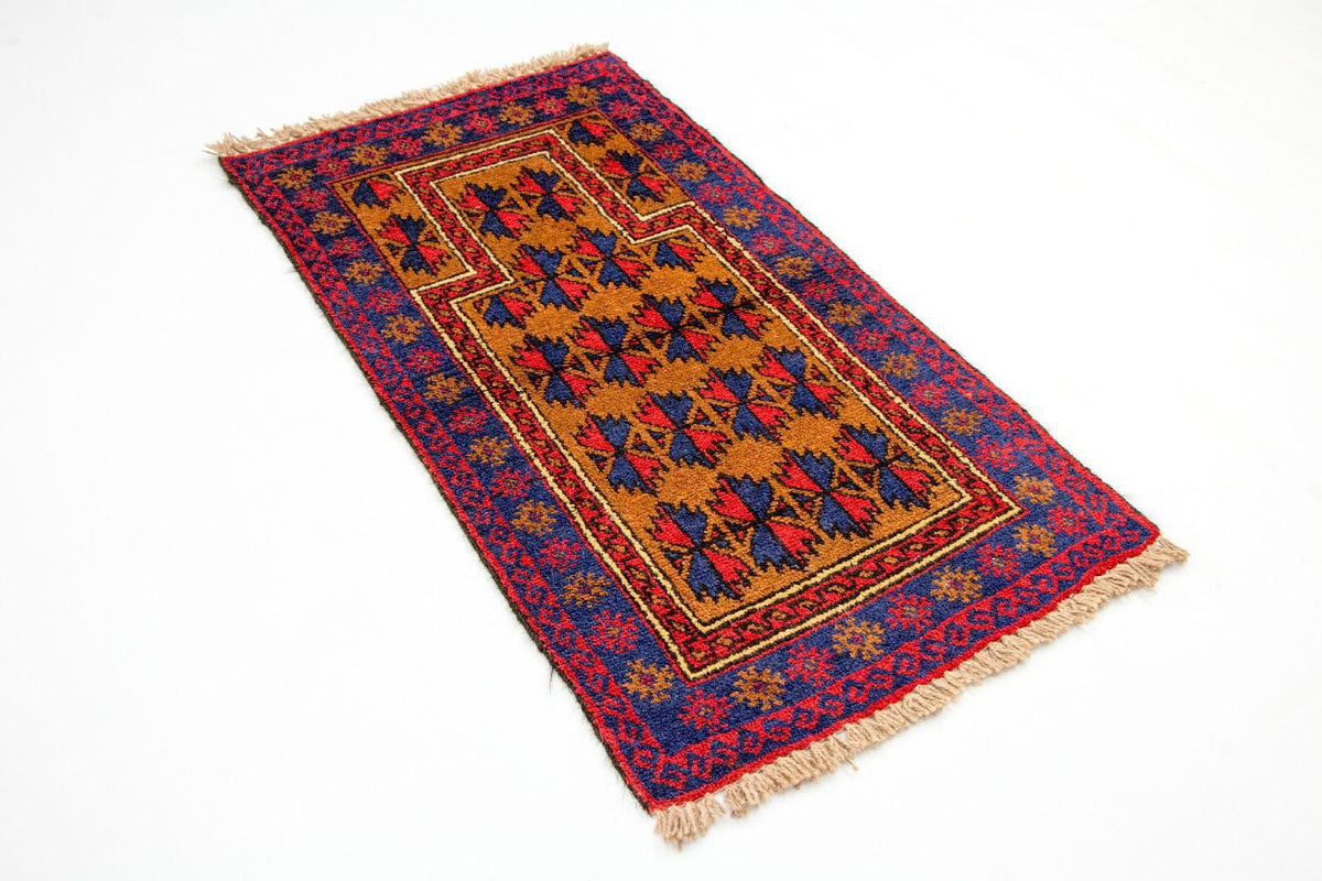Belutsch Rug - 135 x 75 cm - orange