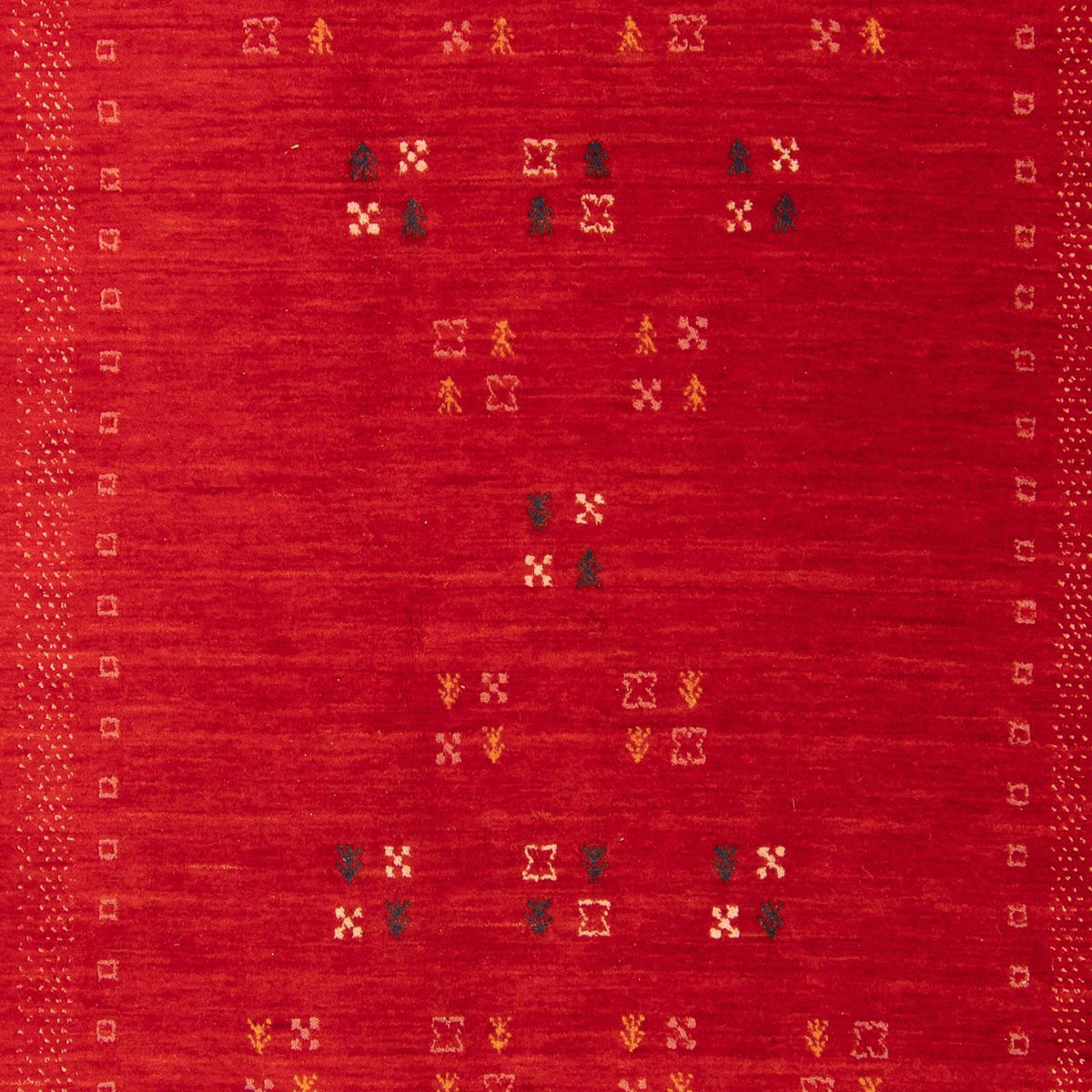 Gabbeh Rug - Loribaft Softy - 200 x 137 cm - multicolored