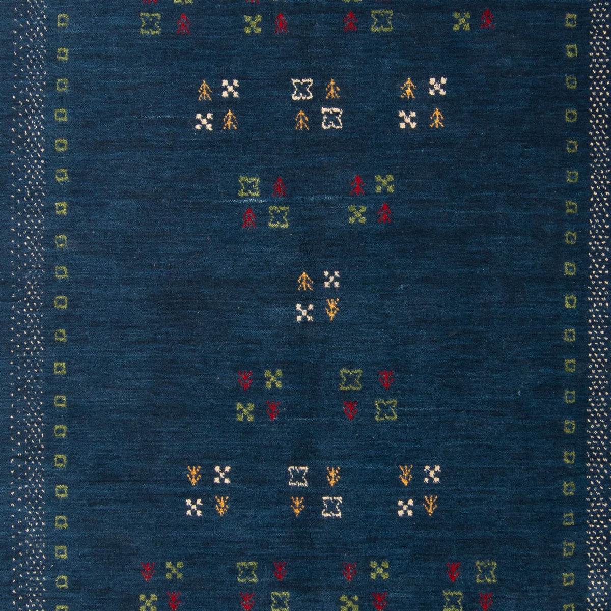 Gabbeh Rug - Loribaft Softy - 197 x 143 cm - multicolored