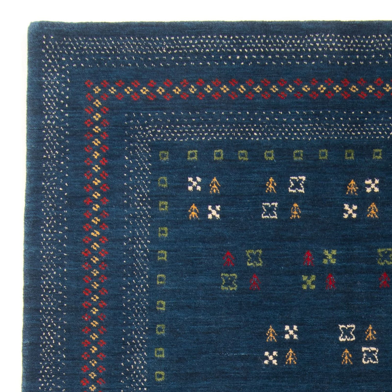 Gabbeh Rug - Loribaft Softy - 197 x 143 cm - multicolored