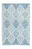 Kelim Rug - Trendy - 92 x 62 cm - light blue