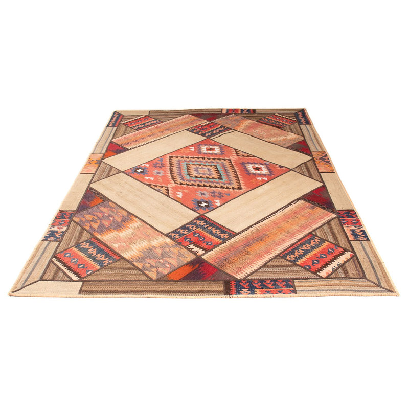 Patchwork Rug - 230 x 160 cm - multicolored