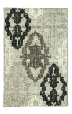 Kelim Rug - Trendy - 92 x 63 cm - green