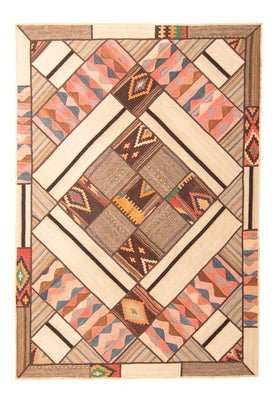 Patchwork Rug - 230 x 160 cm - multicolored