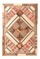 Patchwork Rug 230x160cm - Perserteppich Wollteppich