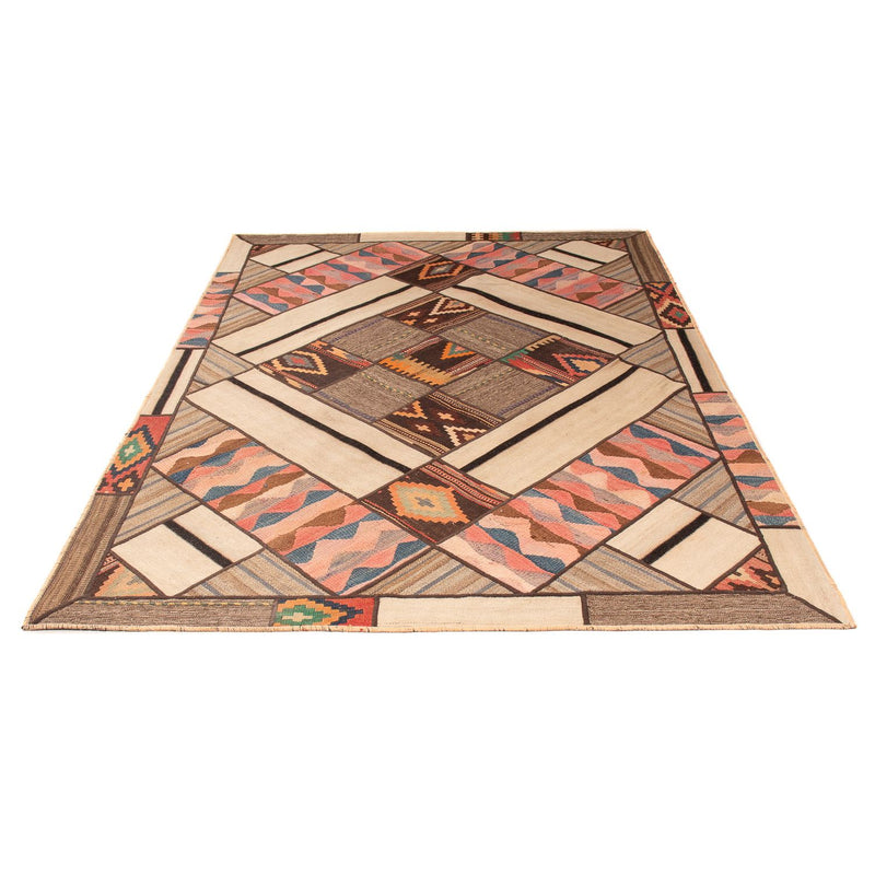 Patchwork Rug - 230 x 160 cm - multicolored