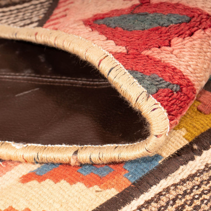 Patchwork Rug - 200 x 150 cm - multicolored