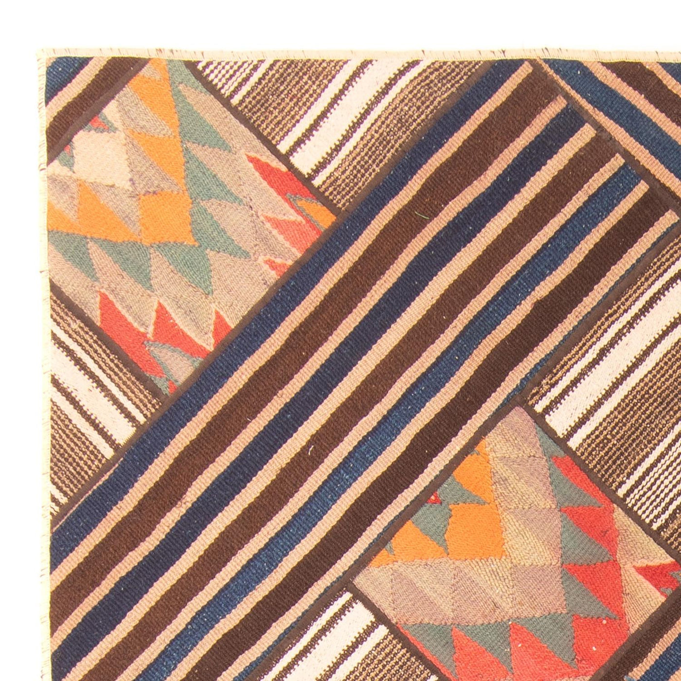 Patchwork Rug 200x150cm - Perserteppich Wollteppich