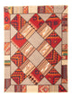 Patchwork Rug 200x150cm - Perserteppich Wollteppich