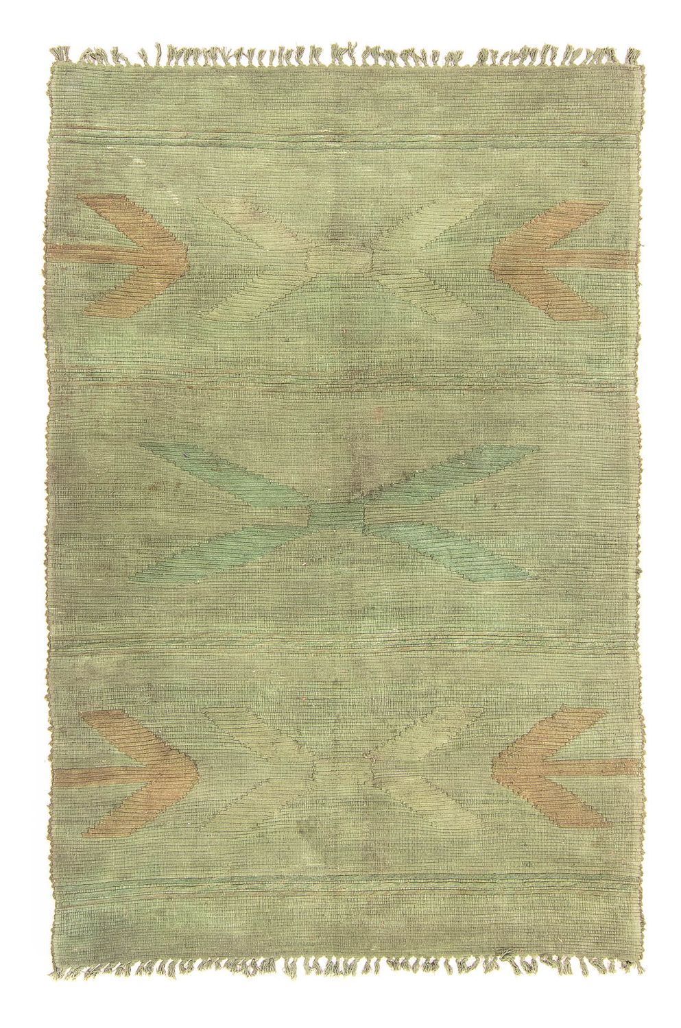 Kelim Rug - Trendy - 208 x 130 cm - green