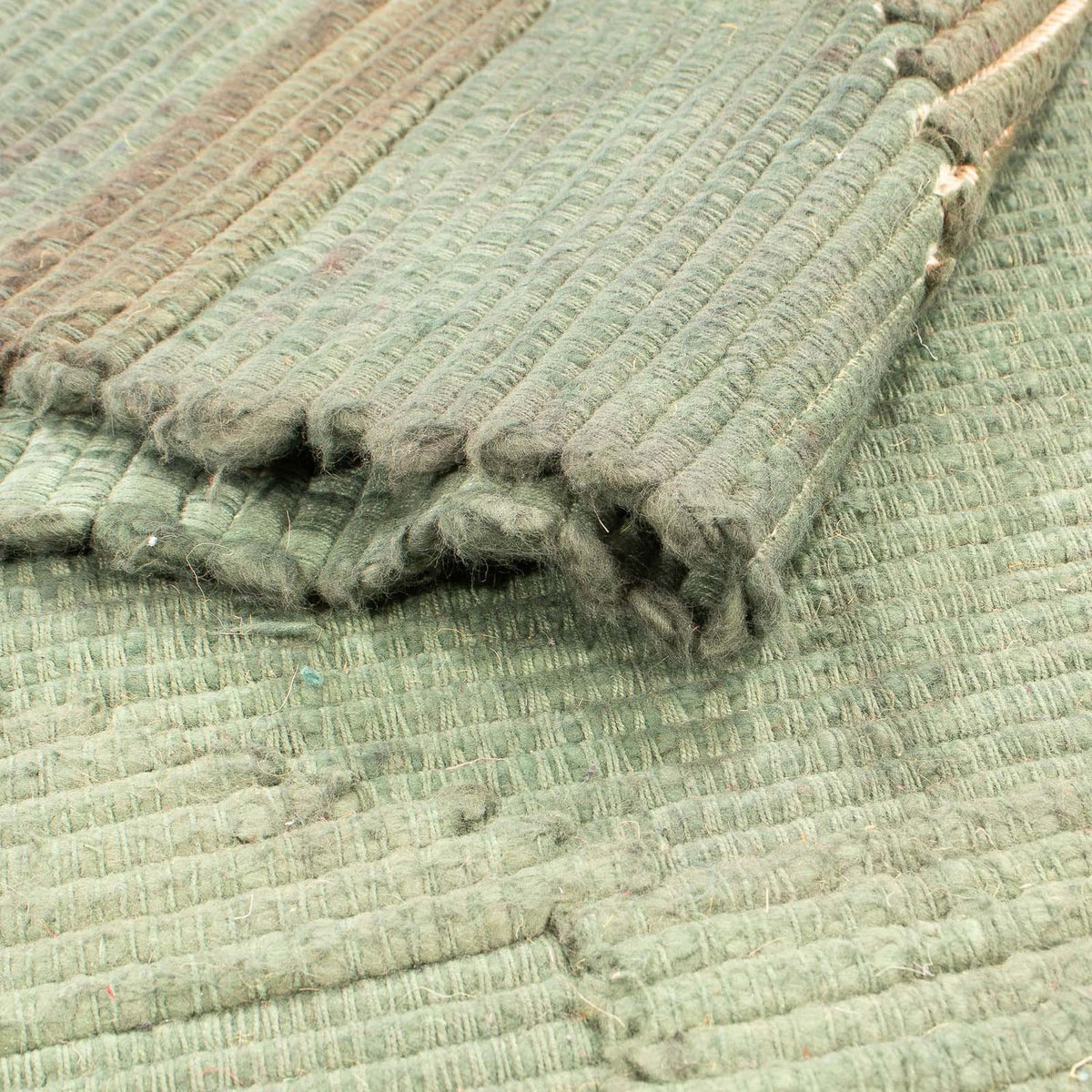 Kelim Rug - Trendy - 208 x 130 cm - green